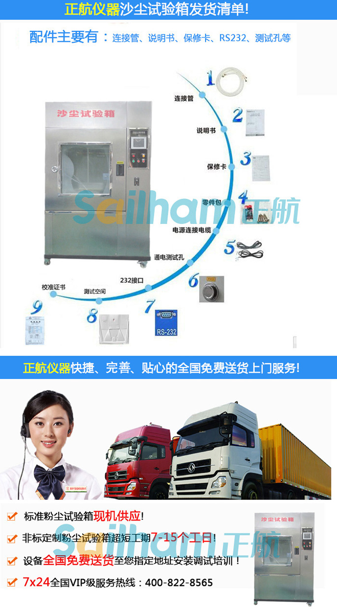 光電材料耐塵試驗箱